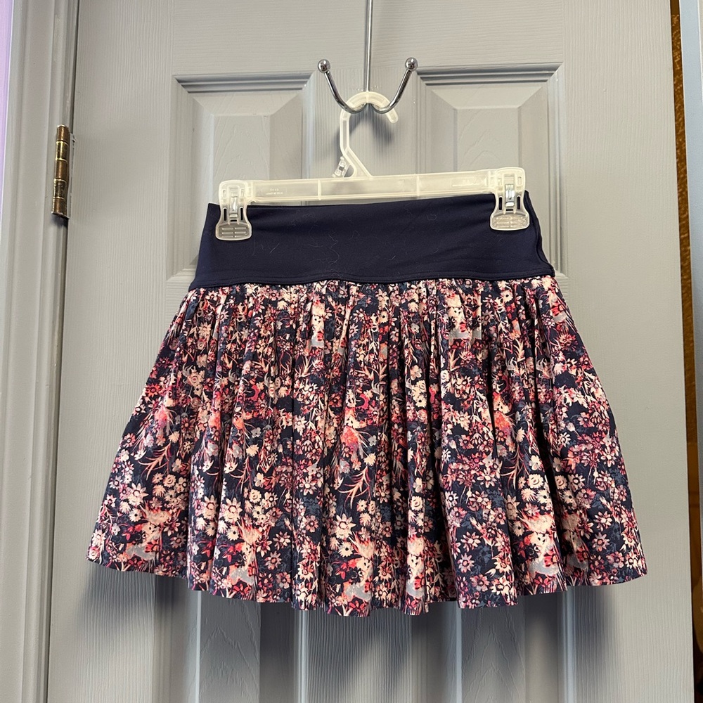 Floral A-Line Skort